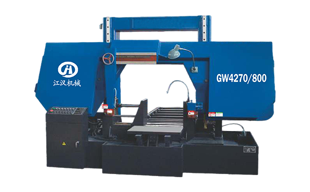横峰GW4270/800双柱龙门卧式带锯床